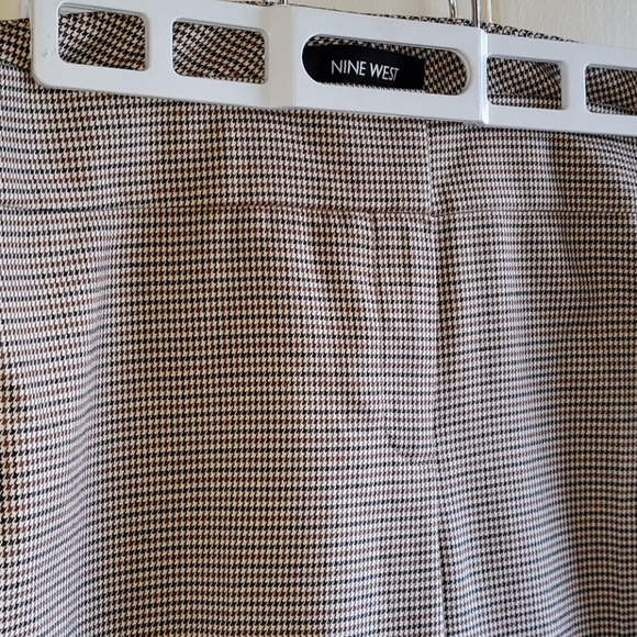 Nine West $20 Houndstooth Dress Pant Size 8 - Picture 2 of 4